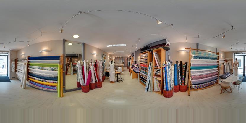 Visite virtuelle 360 de Catherine Lassègue - Les Tissus de Catherine - La Rochelle