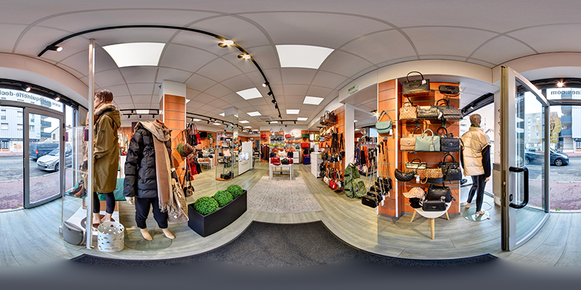 Visite virtuelle 360 de Maroquinerie Centre Ville - Décines