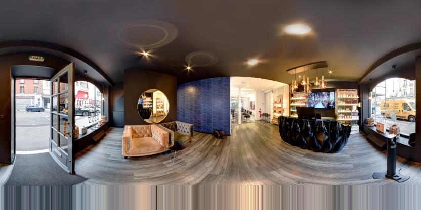 Visite virtuelle 360° de Frank Gaye à Soissons – Salon de coiffure – Webvisite