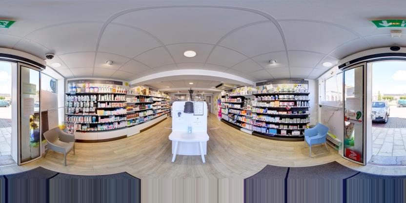 Visite virtuelle 360 de Pharmacie Sarazin - Brunehamel