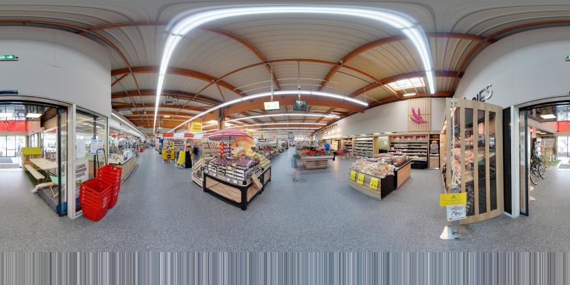 Visite virtuelle 360° de Intermarché SUPER Rieux et Drive à Rieux – Supermarché – Webvisite