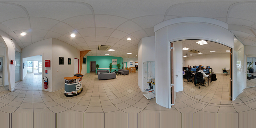 Visite virtuelle 360° de 3axes Institut Rennes à Cesson-Sévigné – Établissement Spécialisé – Webvisite