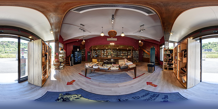 Visite virtuelle 360° de Le Manoir Alexandre à Espalion – Épicerie fine – Webvisite