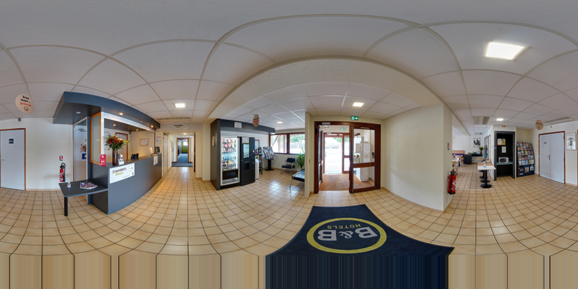 Visite virtuelle 360 de B AND B Hôtel - Châtellerault