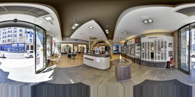 Visite virtuelle 360° de Ecouter Voir Optique Mutualiste Montluçon à Montluçon – Opticien – Webvisite
