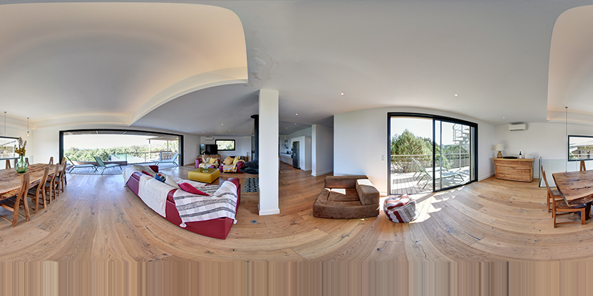 Visite virtuelle 360 de MerEmaki Villa de Luxe à Pianottoli-Caldarello – Chambre d'hôtes – Webvisite