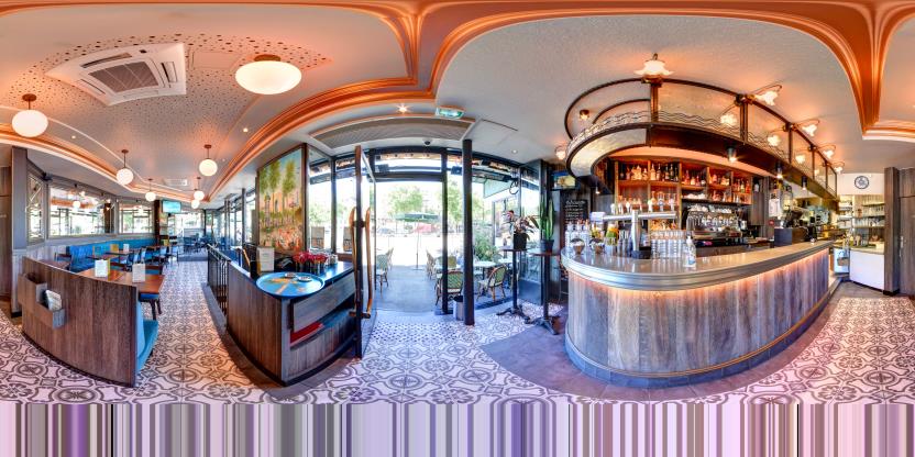 Visite virtuelle 360 de Le Cristal Bar Brasserie à Paris – Brasserie – Webvisite