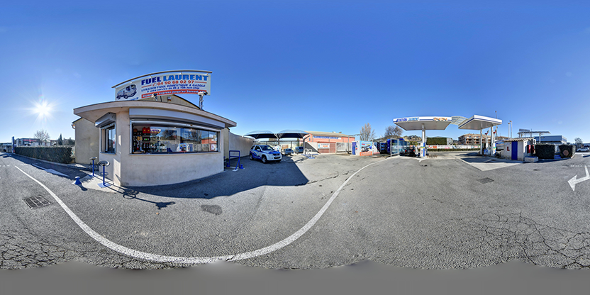 Visite virtuelle 360° de Fuel et Station Laurent à Cadenet – Station de lavage – Webvisite
