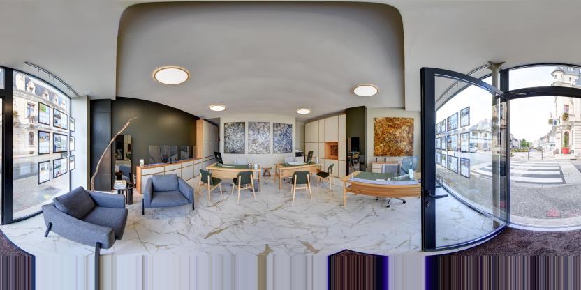 Visite virtuelle 360 de Étude Immobilière des 2 Vallées - Fismes - Fismes