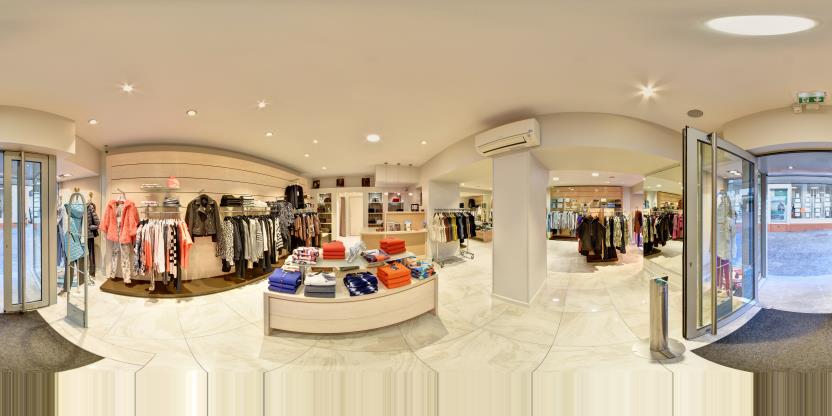 Visite virtuelle 360° de Françoise Couture à Aix-les-Bains – Magasin de vêtements – Webvisite