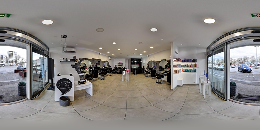Visite virtuelle 360 de Concept a soi à Échirolles – Salon de coiffure – Webvisite