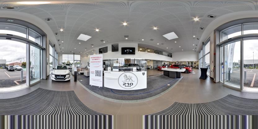 Visite virtuelle 360° de Grand Est Automobiles Peugeot Obernai à Obernai – Concessionnaire automobile – Webvisite