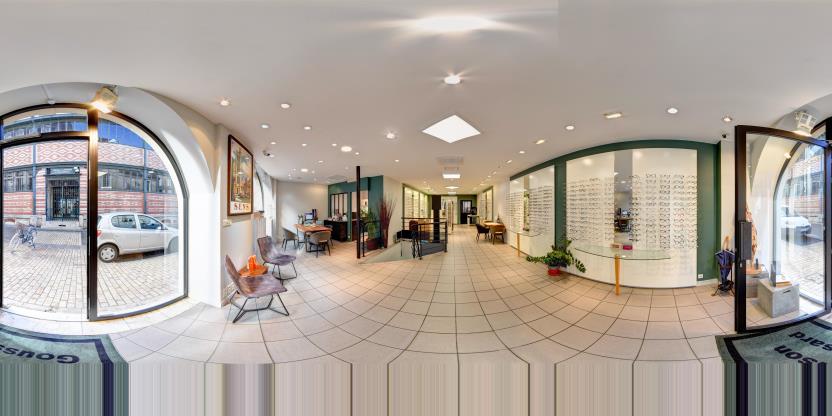 Visite virtuelle 360° de Philippe Goussard Opticien - Maison Goussard à Sens – Opticien – Webvisite