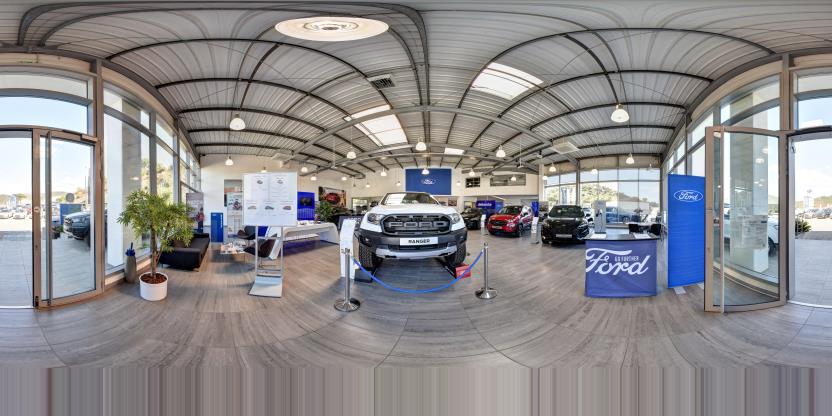 Visite virtuelle 360 de Concessionnaire Ford : BC Automobiles a Ajaccio en Corse - Webvisite