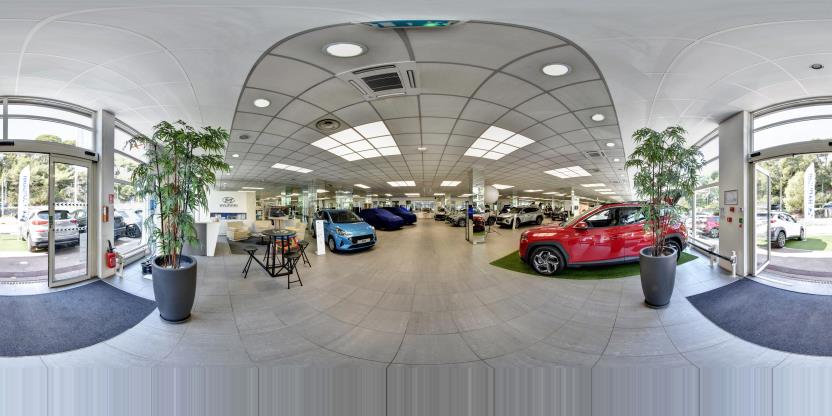 Visite virtuelle 360° de Hyundai Cannes à Le Cannet – Concessionnaire automobile – Webvisite