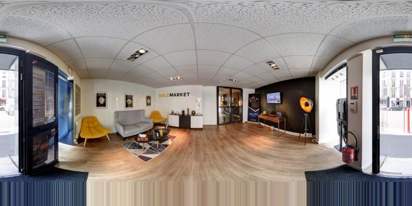 Visite virtuelle 360° de GoldMarket - Versailles à Versailles – Bijouterie – Webvisite