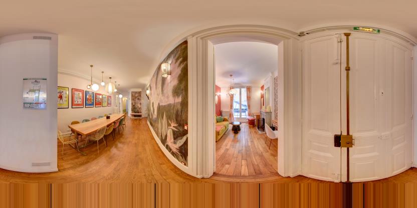 Visite virtuelle 360 de Do it in Paris à Paris – Chambre d'hôtes – Webvisite