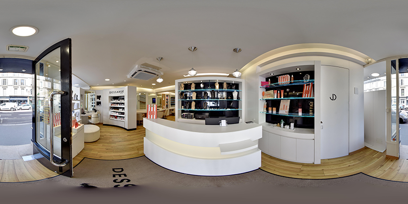 Visite virtuelle 360° de Jacques Dessange - Versailles à Versailles – Salon de coiffure – Webvisite