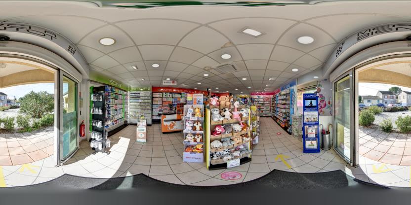 Visite virtuelle 360 de Pharmacie des Vignes - Lézan