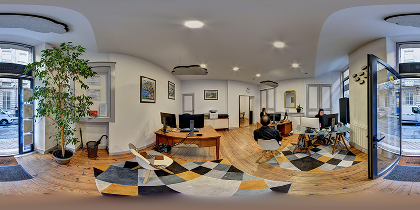 Visite virtuelle 360 de Goya Immobilier - Bordeaux
