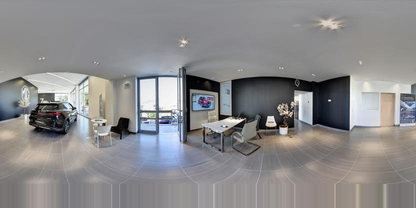 Visite virtuelle 360 de Concessionnaire MG - BC Automobiles a Ajaccio en Corse - Webvisite