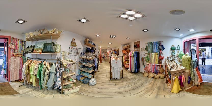 Visite virtuelle 360° de Bebou la coquette Saint Catherine à Bordeaux – Magasin de vêtements – Webvisite