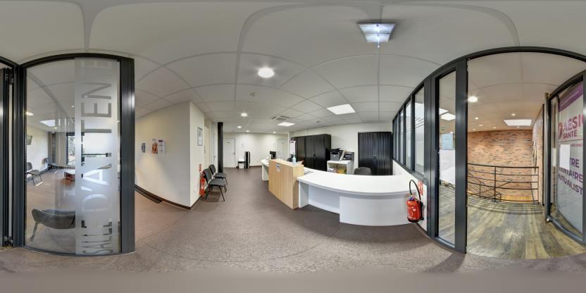 Visite virtuelle 360° de Centre Dentaire Mutualiste AÉSIO Santé La Gauthière à Clermont-Ferrand – Centre de soins médicaux – Webvisite