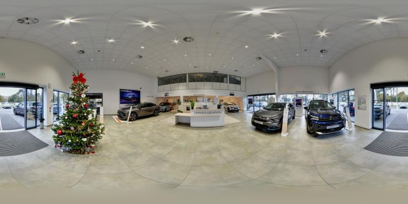 Visite virtuelle 360° de Citroën Arcachon - Groupe Deluc à La Teste de Buch – Concessionnaire automobile – Webvisite