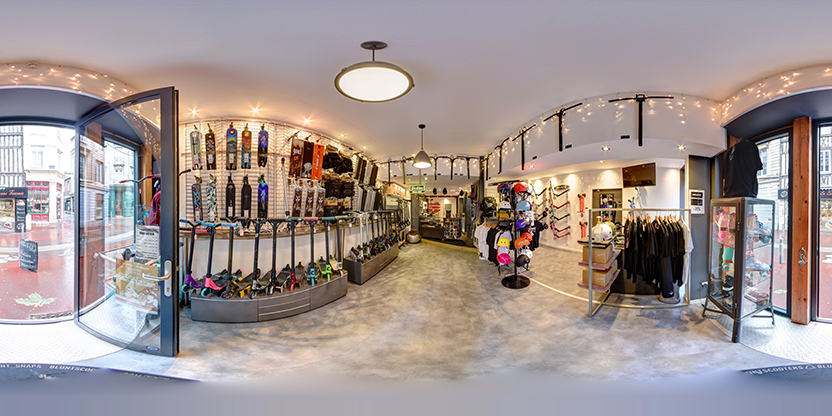 Visite virtuelle 360° de Makadam shop à Rouen – Magasin de vélos – Webvisite