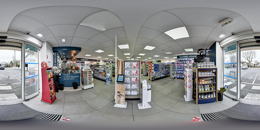 Visite virtuelle 360° de Pharmacie de l'Etoile à Andernos-les-Bains – Pharmacie – Webvisite