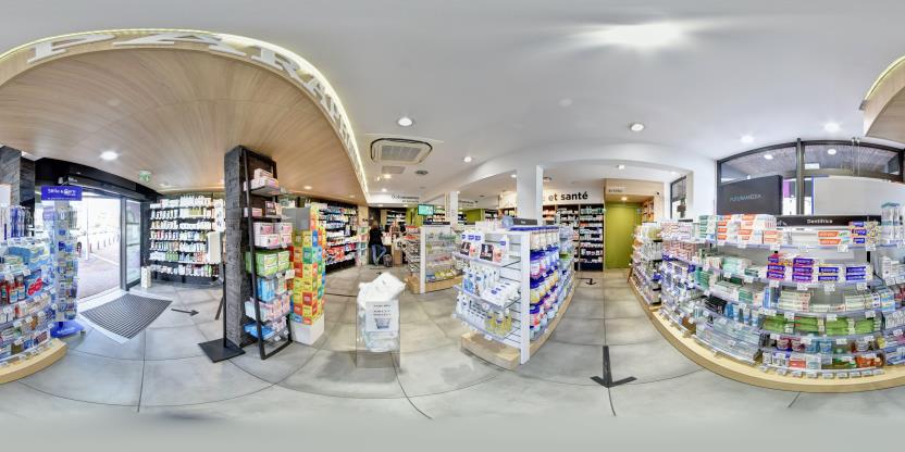 Visite virtuelle 360° de Pharmacie Gradel Sanson à Thonon-les-Bains – Pharmacie – Webvisite