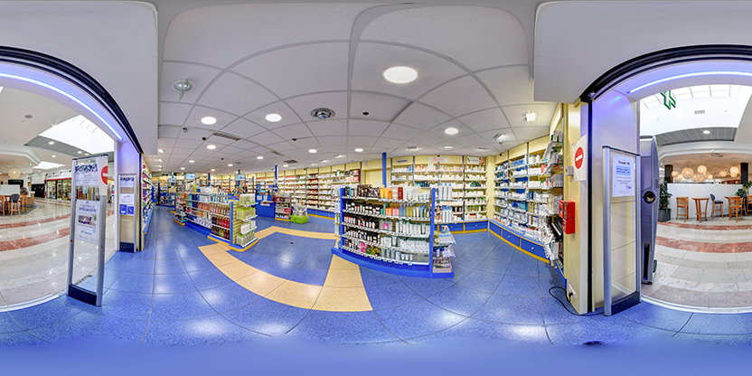 Visite virtuelle 360 de Pharmacie Val du Châtel - Provins