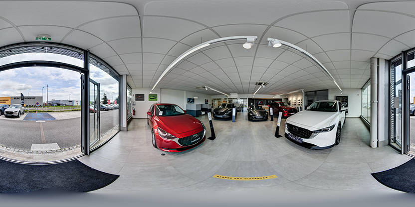 Visite virtuelle 360° de Mazda Dijon - Passion Automobiles à Chenôve – Concessionnaire automobile – Webvisite