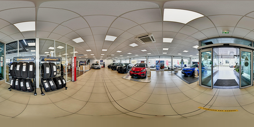 Visite virtuelle 360° de Honda Dijon - Passion Automobiles à Chenôve – Concessionnaire automobile – Webvisite