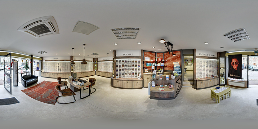 Visite virtuelle 360° de General d Optique Maure Optique à Val d'Anast – Opticien – Webvisite