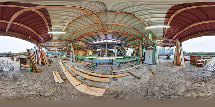 Visite virtuelle 360 de Scierie Guionie - Landiras