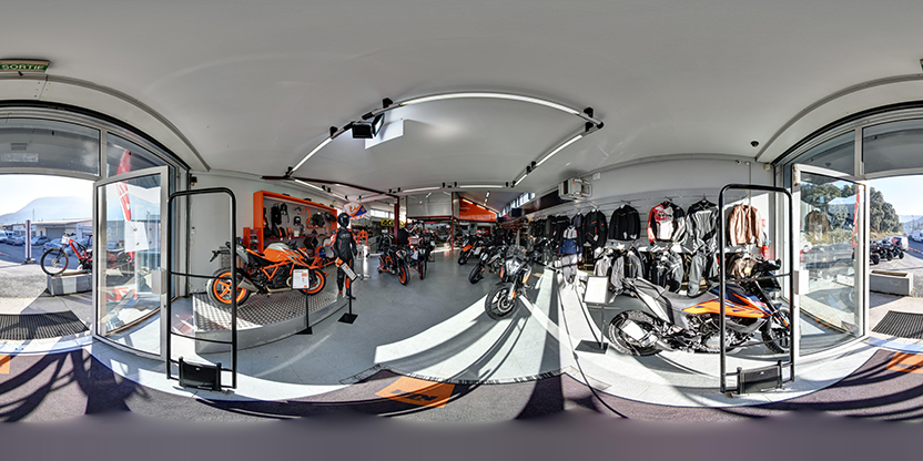 Visite virtuelle 360 de Hobby Moto - Millau