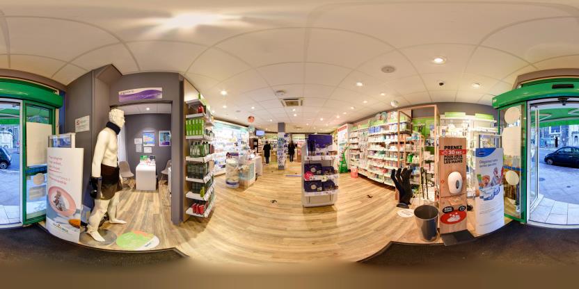 Visite virtuelle 360° de Pharmacie Centrale Boulogne-sur-Mer à Boulogne-sur-Mer – Pharmacie – Webvisite