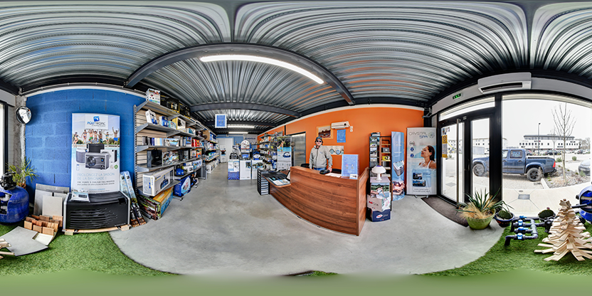 Visite virtuelle 360 de PoOL D'Eau Piscines - Genay