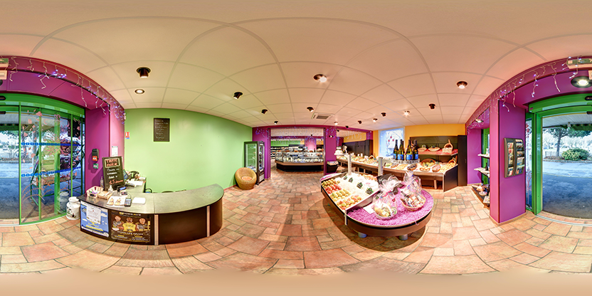Visite virtuelle 360° de Julie Fruits à La Rochelle – Magasin d'alimentation bio – Webvisite
