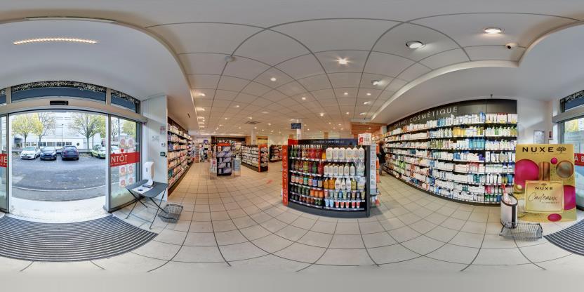 Visite virtuelle 360° de Pharmacie de La Voie Verte à Caluire-et-Cuire – Pharmacie – Webvisite
