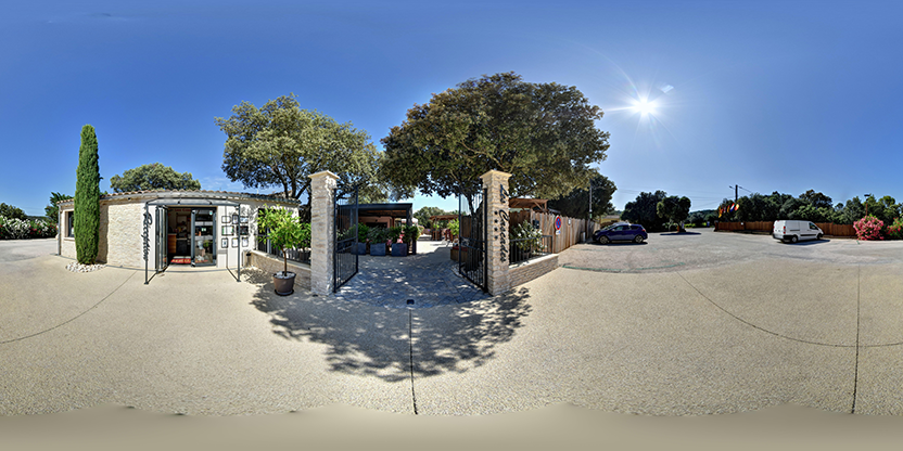 Visite virtuelle 360 de Les Cascades - La Roque-sur-Cèze