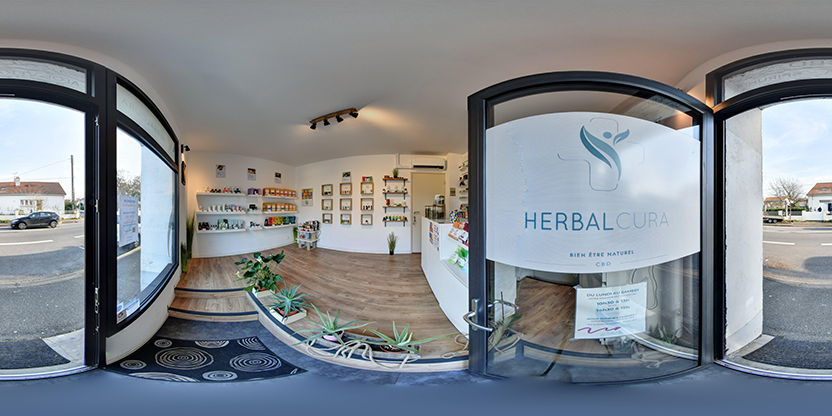 Visite virtuelle 360 de Herbalcura a Rezé - Webvisite