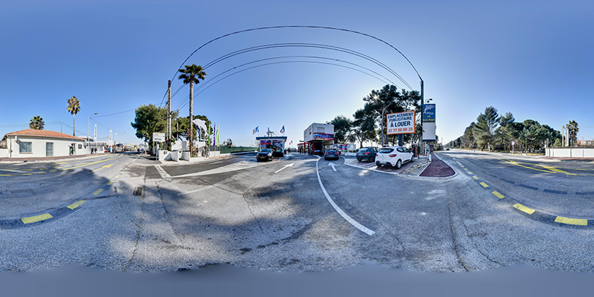 Visite virtuelle 360 de Centre de Lavage Lavazur Le Dauphin a Villeneuve-Loubet - Webvisite