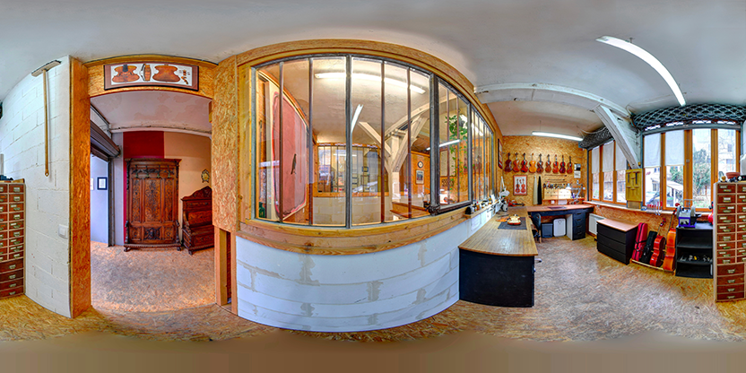 Visite virtuelle 360 de Seine et Marne Lutherie - Lagny-sur-Marne