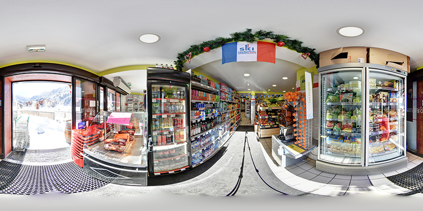 Visite virtuelle 360 de Supérette 8 à Huit - Les Allues - Les Allues