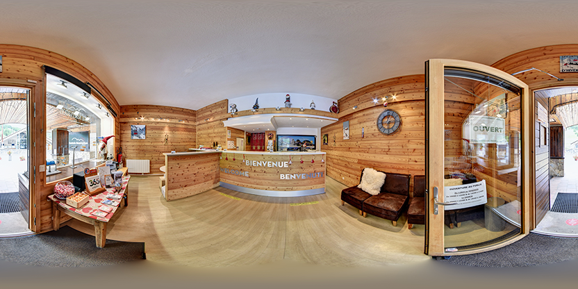 Visite virtuelle 360 de Central Réservation - Montgenèvre