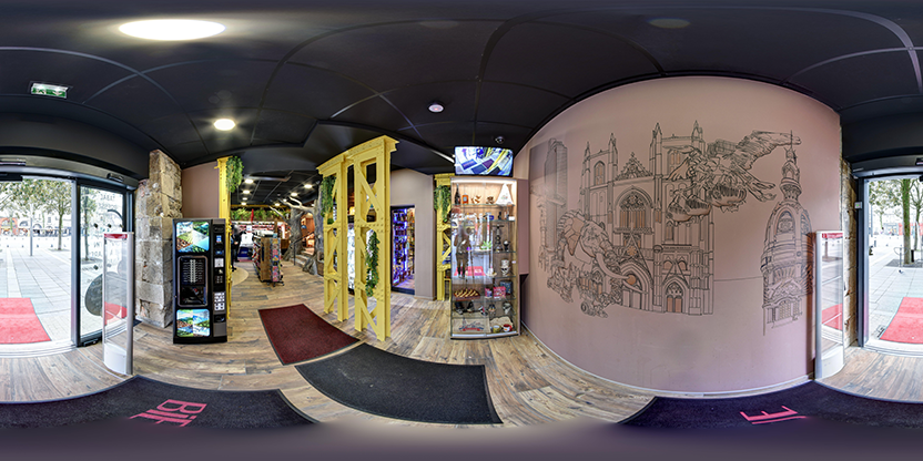 Visite virtuelle 360° de Nao'Smoke à Nantes – Magasin de tabac – Webvisite