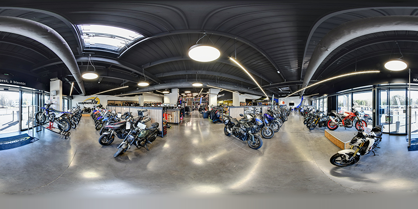 Visite virtuelle 360 de Maxxess Valence MaxxMoto26 a Valence - Webvisite