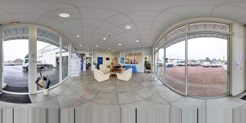 Visite virtuelle 360 de Bruno Hanut Automobiles AD Expert a Déols en Indre - Webvisite